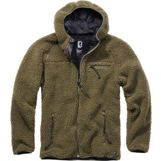 Brandit Teddyfleece Worker Jacket Red/Black XXL