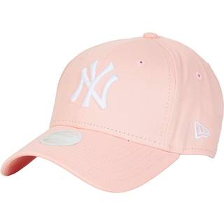 New Era New York Yankees Essential Womens Pink 9FORTY Cap newera adult female Pink newera adult female Pink newera adult female Pink newera adult fema - One Size