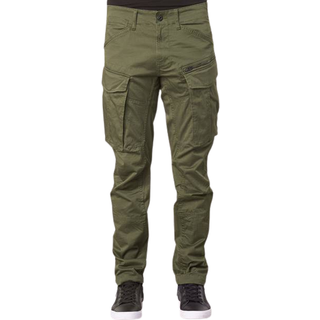 Rovic Zip 3D Regular Tapered Pants - Green - Men