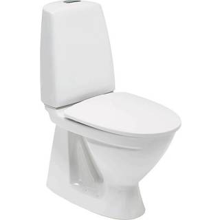 Ifö Sign 6860 toilet med lukket S-lås, hvid