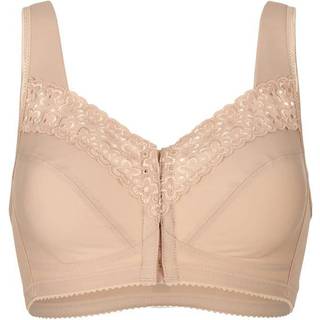 Broderie Anglaise BH med frontlukning