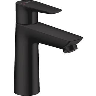 Hansgrohe Talis E 110 1-grebs håndvaskarmatur uden bundventil i mat sort