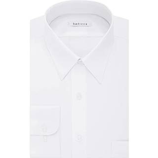 Van Heusen herre h?j pasform Poplin (stor og h?j) kjole skjorte hvid 175 hals 37 -38 ?rme x -stor os