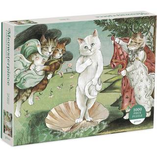 Birth of Venus Meowsterpiece of Western Art 1000 Piece Puzzle