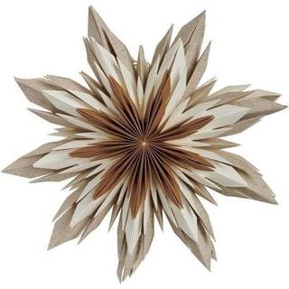 Marta julestjerne, 44 cm, brun