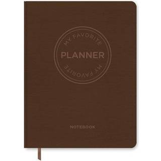 MY FAVORITE PLANNER NOTEBOOK / Dark Brown