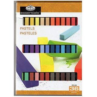 Royal & Langnickel Essentials 36 Soft Square Sketching Pastels Assorterede farver CPH-A36