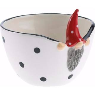 Skål Peek-a-boo nisse, Ø16 cm, 1 l