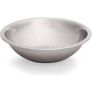***Skål, rundet side, CrNi, 1,0l, Ø20x6cm