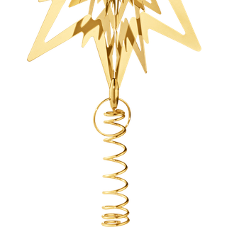 Spiral til Top Stjerne 180mm, Georg Jensen, Messing belagt med 18 kt. guld