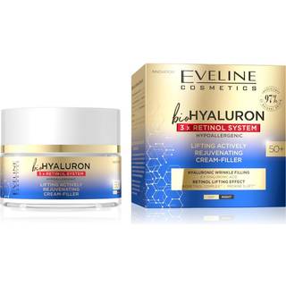 Eveline Cosmetics Bio Hyaluron 3x Retinol System Løftende dag- og natcreme 50+ 50 ml - 50 ml