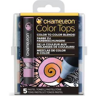 Chameleon 5 Pen Pastel tones color tops set
