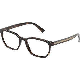 Dolce & Gabbana Mand DG3338 502 Optiske stel Plast Havana Geometrisk
