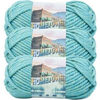 Lion Brand Yarn Hometown Yarn Super-Bulky garn til strikning af hækling og håndværk 3 pakke Reseda Dojo