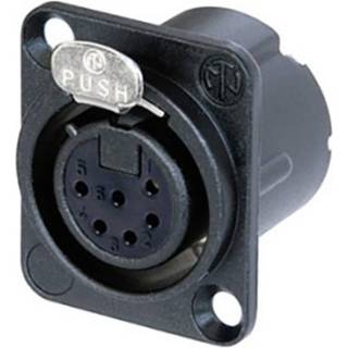 Neutrik NC6FD-LX-B-CON XLR-stik 1 stk