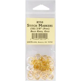 LACIS RY50-guld messingstingmark?rer-3/8 50/PKG