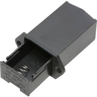 TRU COMPONENTS SBH-9V-COM Batteriholder 1 9 V blok Loddetilslutning
