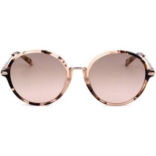 LONGCHAMP Kvinde LO645S 606 Solbriller Acetat Rosa Rosa Rund