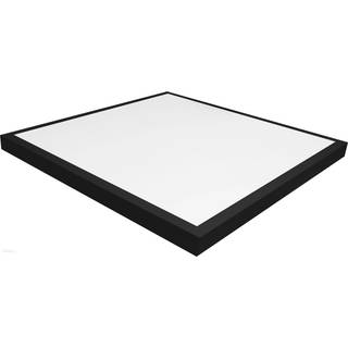 60x60 LED panel - 40W, 3200lm, indbygget i sort ramme - Dæmpbar : Ikke dæmpbar, Kulør : Neutral