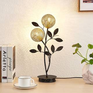 Lucande - Evory 2 Bordlampe Gold