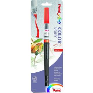 Pentel Arts Color Brush Red 1-Pack (GFLBP102)