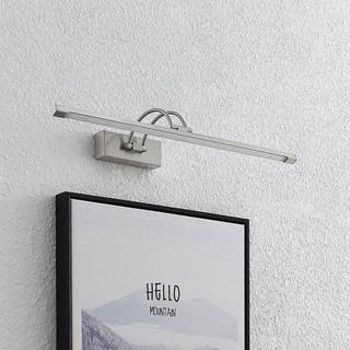 Lucande - Felena LED Væglampe Satin Nickel