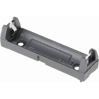 Keystone 1028 Batteriholder 1 R6 (AA) Gennemstikningsmontage THT (L x B x H) 59 x 16 x 15 mm