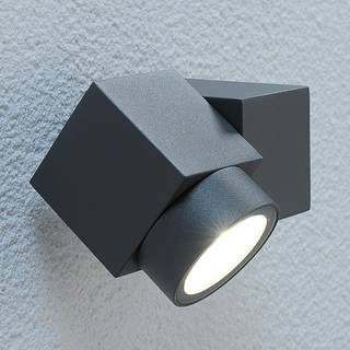 Lucande - Lorelle LED Udendørs Væglampe Graphite