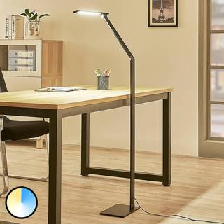 Dæmpbar LED gulvlampe Salome, variabel lysfarve