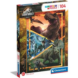 Clementoni Jigsaw Puzzle Super Color Jurassic World 104pcs. Floor