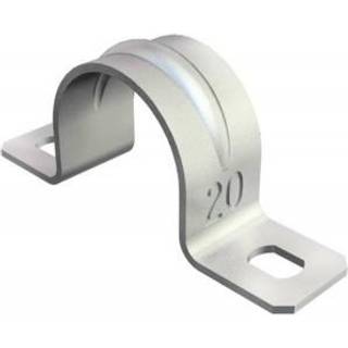 Obo Kabelbøjler 2 lap elforzinket 47mm