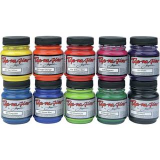 Jacquard-JAC801S Dye-Na-Flow Special Paint Set 2,25 ounces Assorterede farver S?t p? 10
