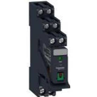 Rxg Relæ M/Sokkel+Led+Test 2C/O 230Vac Schneider Electric