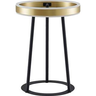 Lucande Seppe LED-bordlampe, messing