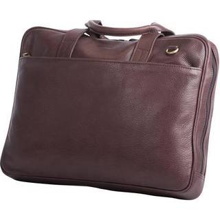 Bon Gout, skind computer taske 15", 5886 brun
