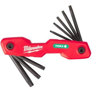 Milwaukee Torxnøglesæt foldbart, 8 dele