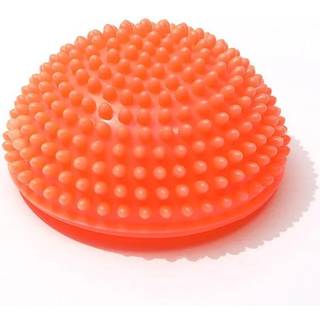 Balance pindsvin med massageknopper, 16 cm, orange