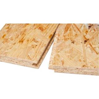 OSB-3 Byggeplade gulv/tag TG2 m/fer og not 122x244 cm 12mm - NPI
