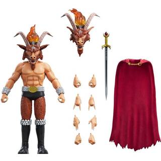Super7 Ultimates! Slayer Show No Mercy Minotaur - 7 """" Slayer Action Figur med tilbeh?r Heavy Metal Collectibles og Retro Toys
