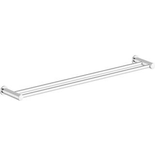 Damixa dobbelt håndklædestang, 80 cm, krom