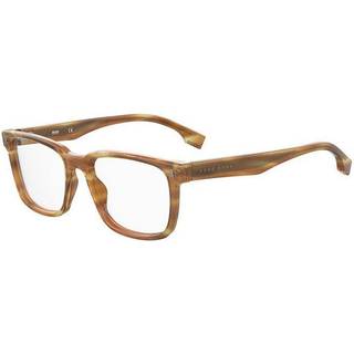 BOSS Boss 1320 6KM 52 Briller Mænd Brun - Striped Brown Ruthenium - 52mm