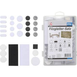 BGS Filtbeskytter 272 dele. Hvid/grå/sort