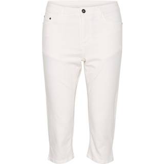 Kaffe KAzelina Capri bukser - Hvid - Str 36 - Damer
