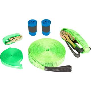 small foot Slacklining sæt med træ beskyttelse