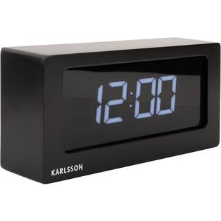 Karlsson Boxed LED Vækkeur KA5868BK - Unisex - Quartz