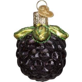 Old World Christmas Fruit Selection Glass bl?st ornamenter til juletr? blackberry