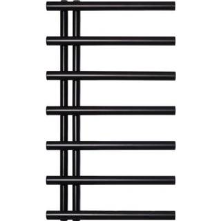 Kriss håndklædetørrer 858x500mm, lakeret matsort