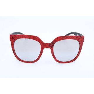 Adidas Originals AOR008 SBG.053 53 Solbriller Kvinder Rød - Red Stripped Grey - 53mm
