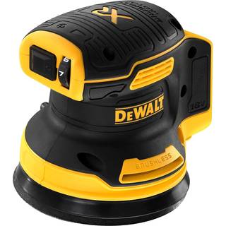 DeWALT DCW210NT-XJ portable sander Random orbital sander 12000 RPM Black, Yellow