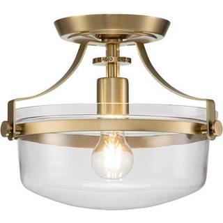 Penn Station loftslampe, børstet messing